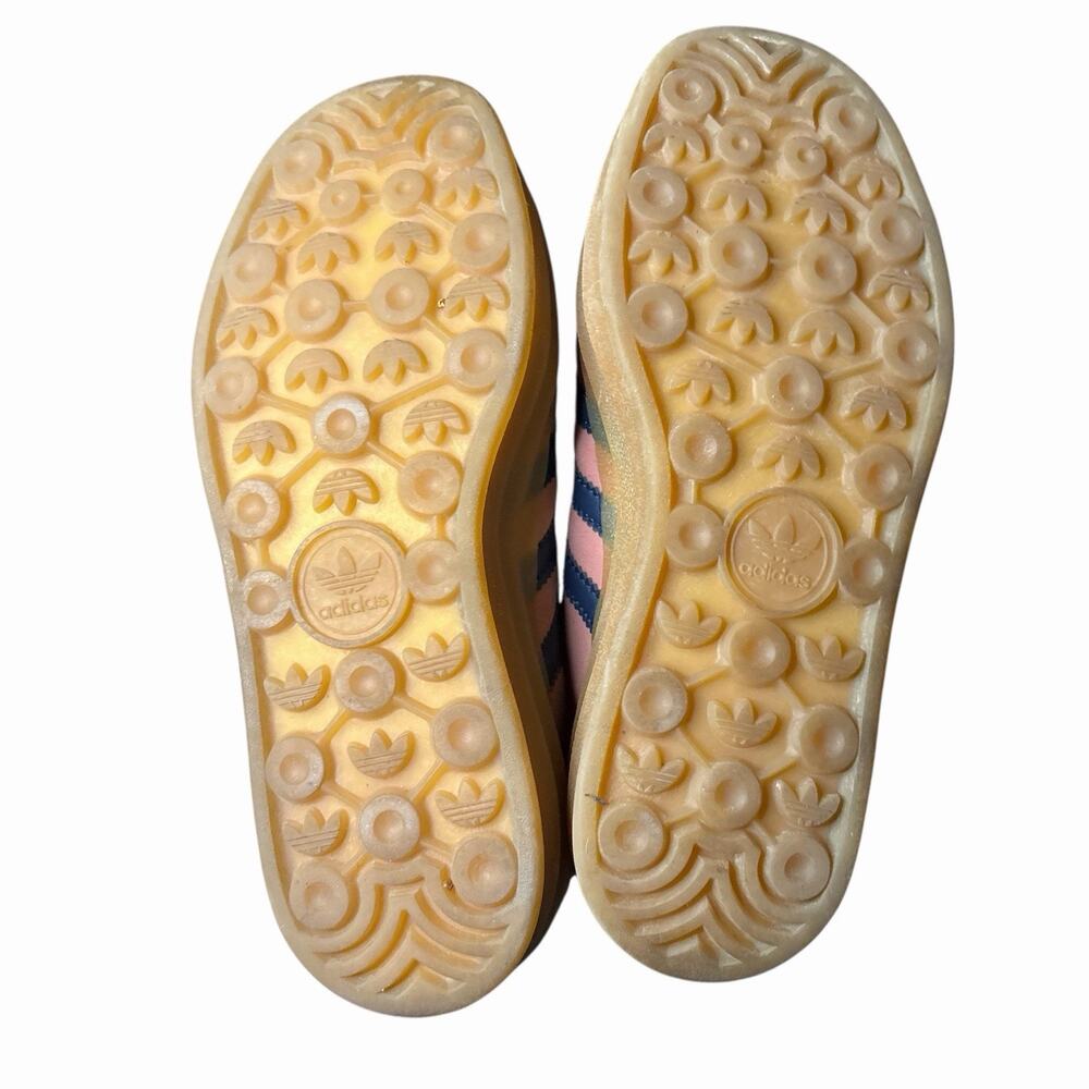 adidas Gazelle Bold W Women's Pink Navy Gum Platform Shoes H06122 Sneakers - Picture 7 of 8